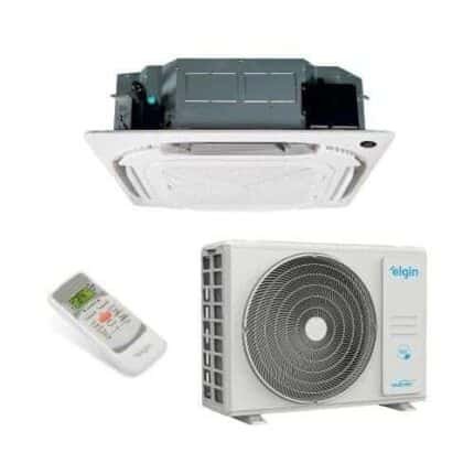 Ar Condicionado Split Cassete Inverter Eco R-32 Elgin 24000 Btus Quentefrio 220V Monofásico 45KVQI24C2NA